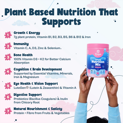 Kids Nutrition Mix - Cotton Candy Swirl (ages 3-6)