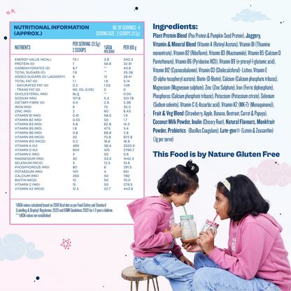 Kids Nutrition Mix - Cotton Candy Swirl (ages 3-6)