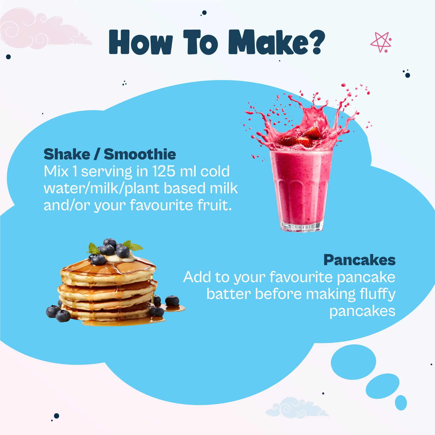 Kids Nutrition Mix - Cotton Candy Swirl (ages 3-6)