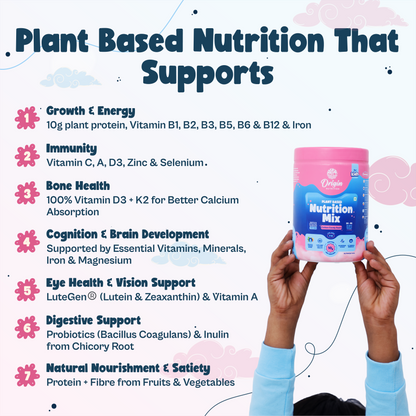 Kids Nutrition Mix - Cotton Candy Swirl (ages 7-12)