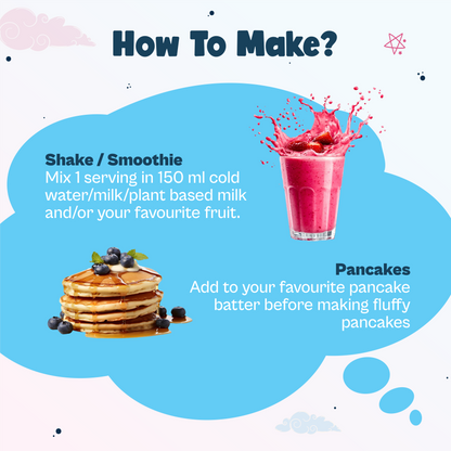 Kids Nutrition Mix - Cotton Candy Swirl (ages 7-12)