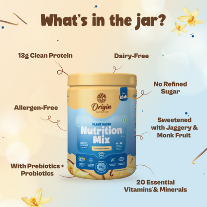 Kids Nutrition MIx - Creamy Vanilla (ages 13+)