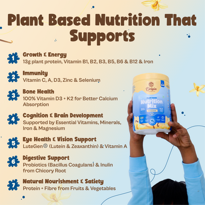 Kids Nutrition MIx - Creamy Vanilla (ages 13+)