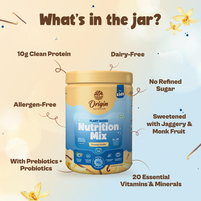 Kids Nutrition Mix - Creamy Vanilla (ages 7-12)