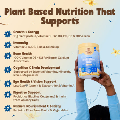 Kids Nutrition Mix - Creamy Vanilla (ages 7-12)