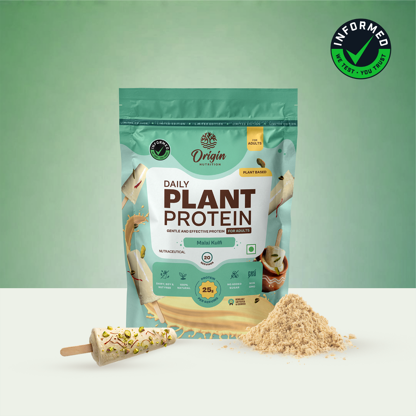 Daily Plant Protein - Malai Kulfi