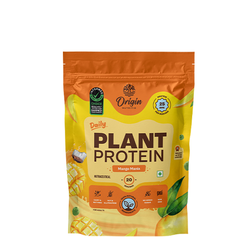 Daily Plant Protein Powder - Mango Mania – Origin Nutrition