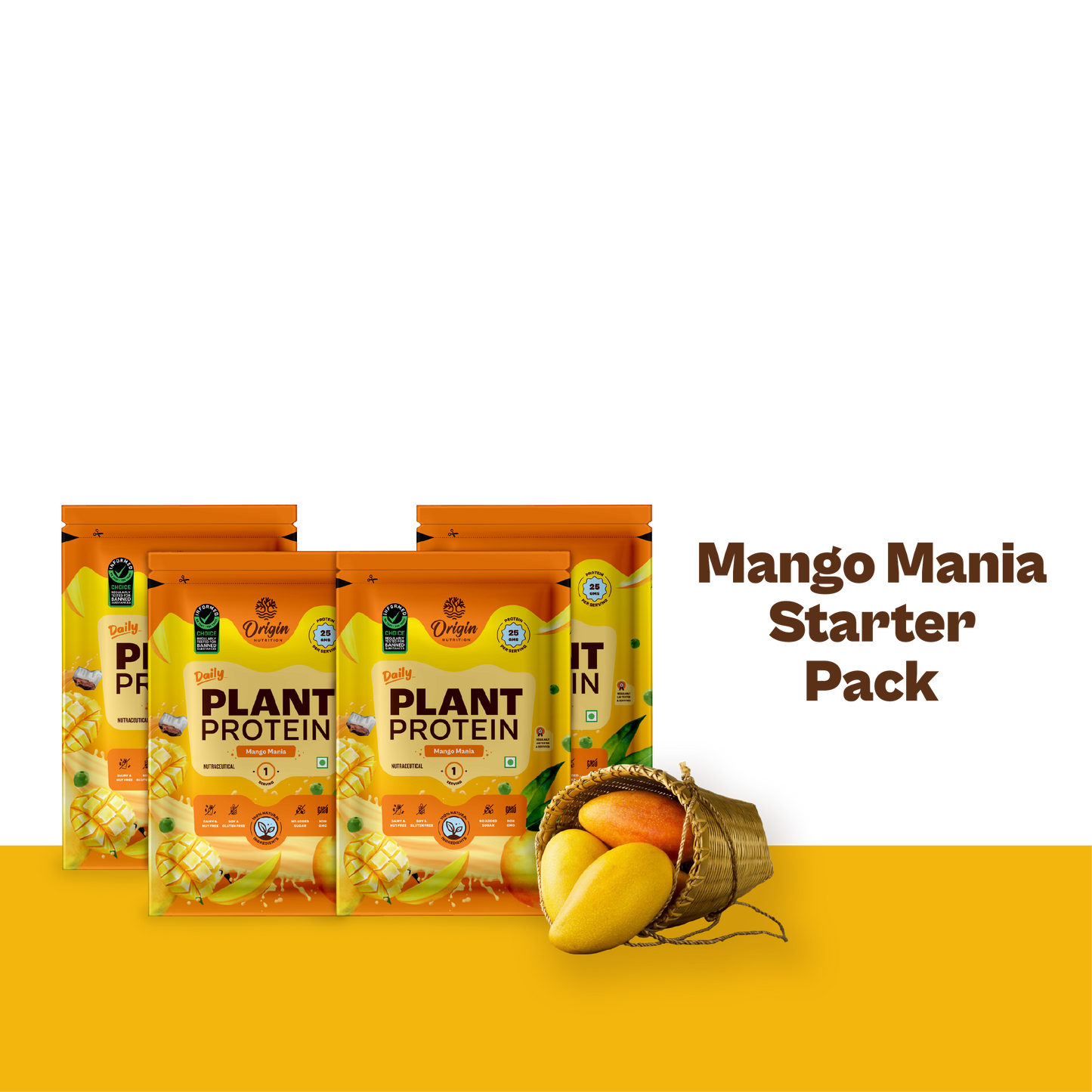 Daily Plant Protein - Mango Mania Starter Pack