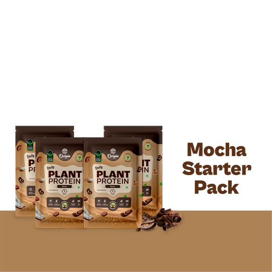Daily Plant Protein - Mocha Starter Pack