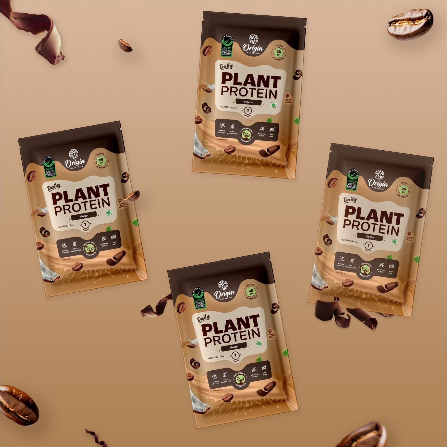 Daily Plant Protein - Mocha Starter Pack