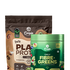Daily Plant Protein Mocha & Fibre + Greens Combo