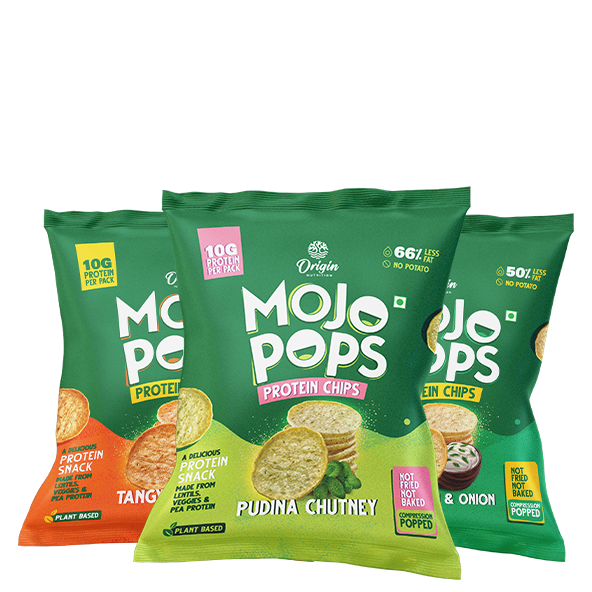 Mojo Pops Protein Chips - Assorted Pack of 6