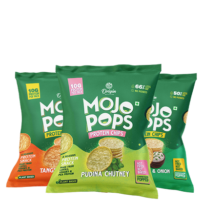 Mojo Pops Protein Chips - Assorted Pack of 6