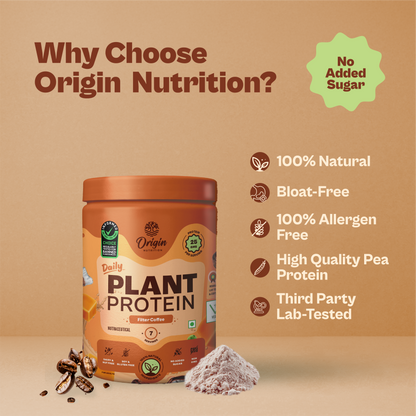 Daily Plant Protein - Filter Coffee (Jar)