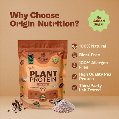Daily Plant Protein - Filter Coffee