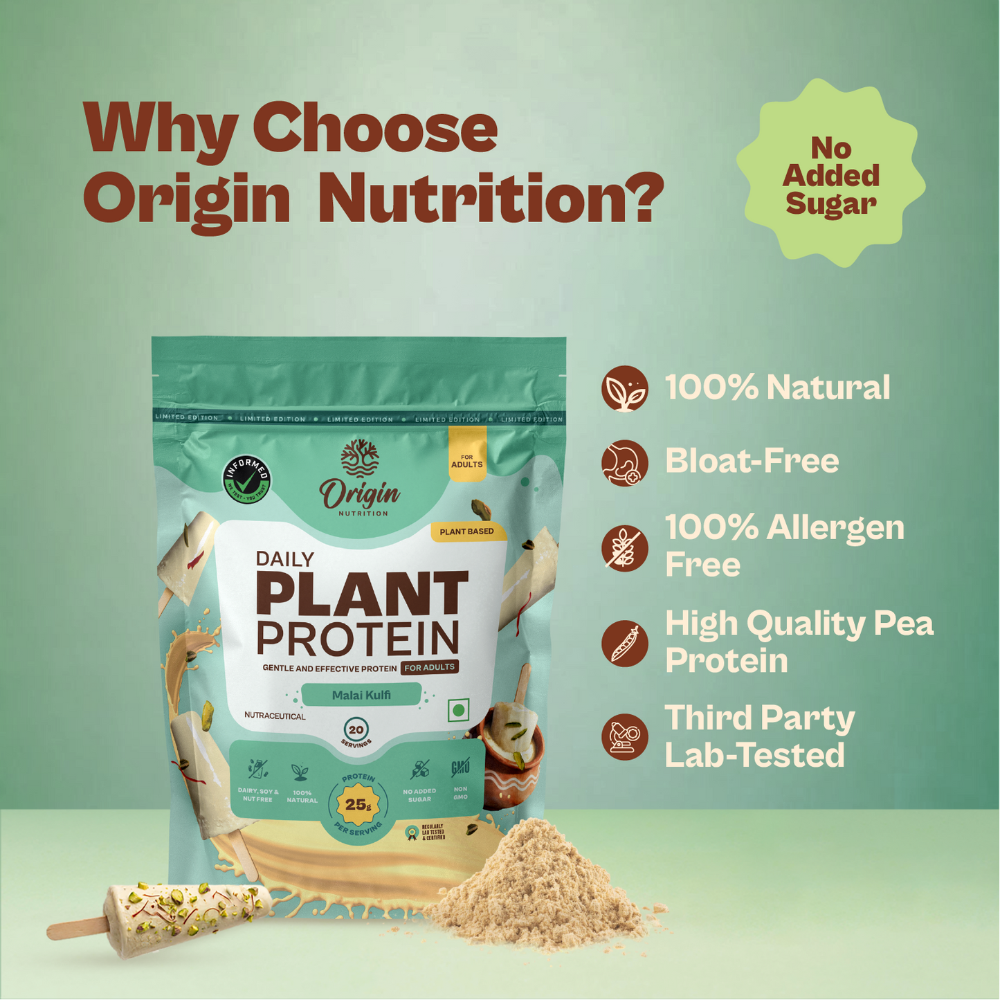 Daily Plant Protein - Malai Kulfi