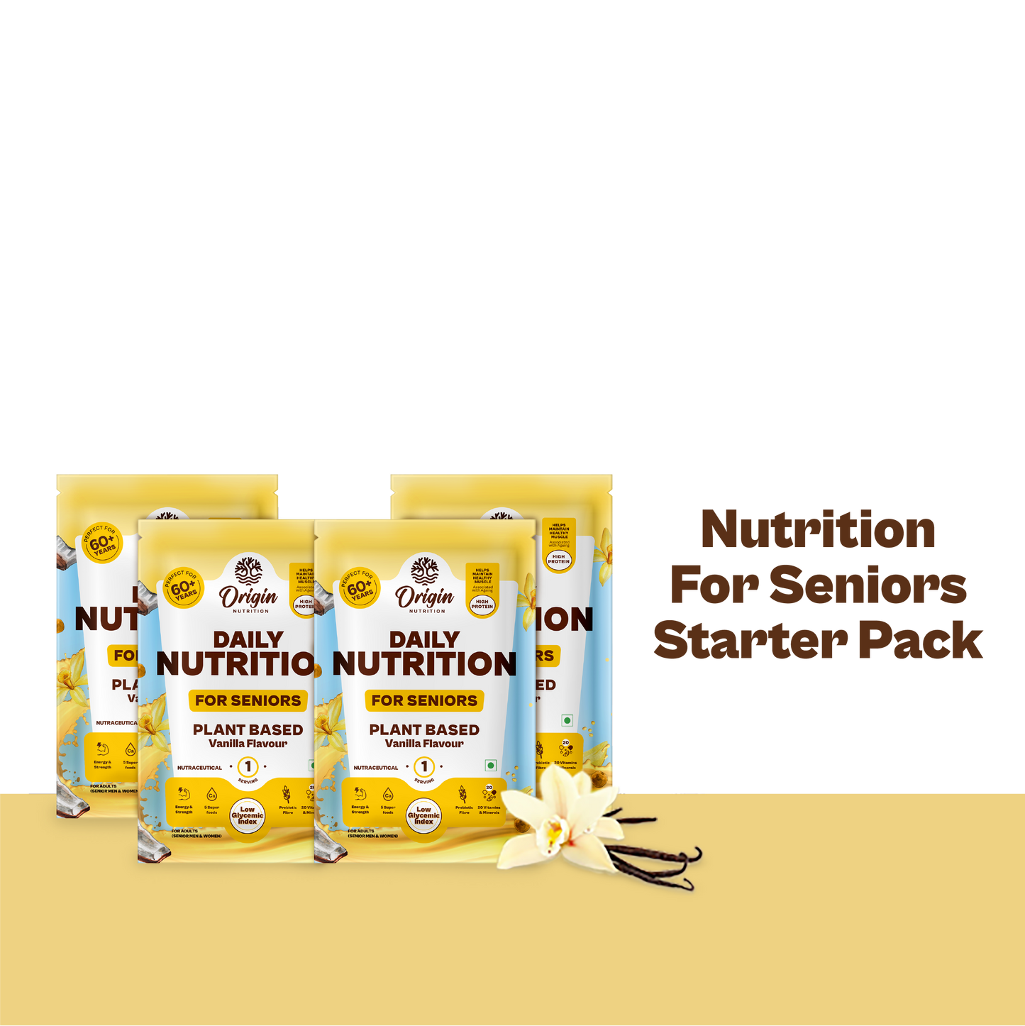 Daily Plant-Based Nutrition for Seniors - Starter Pack