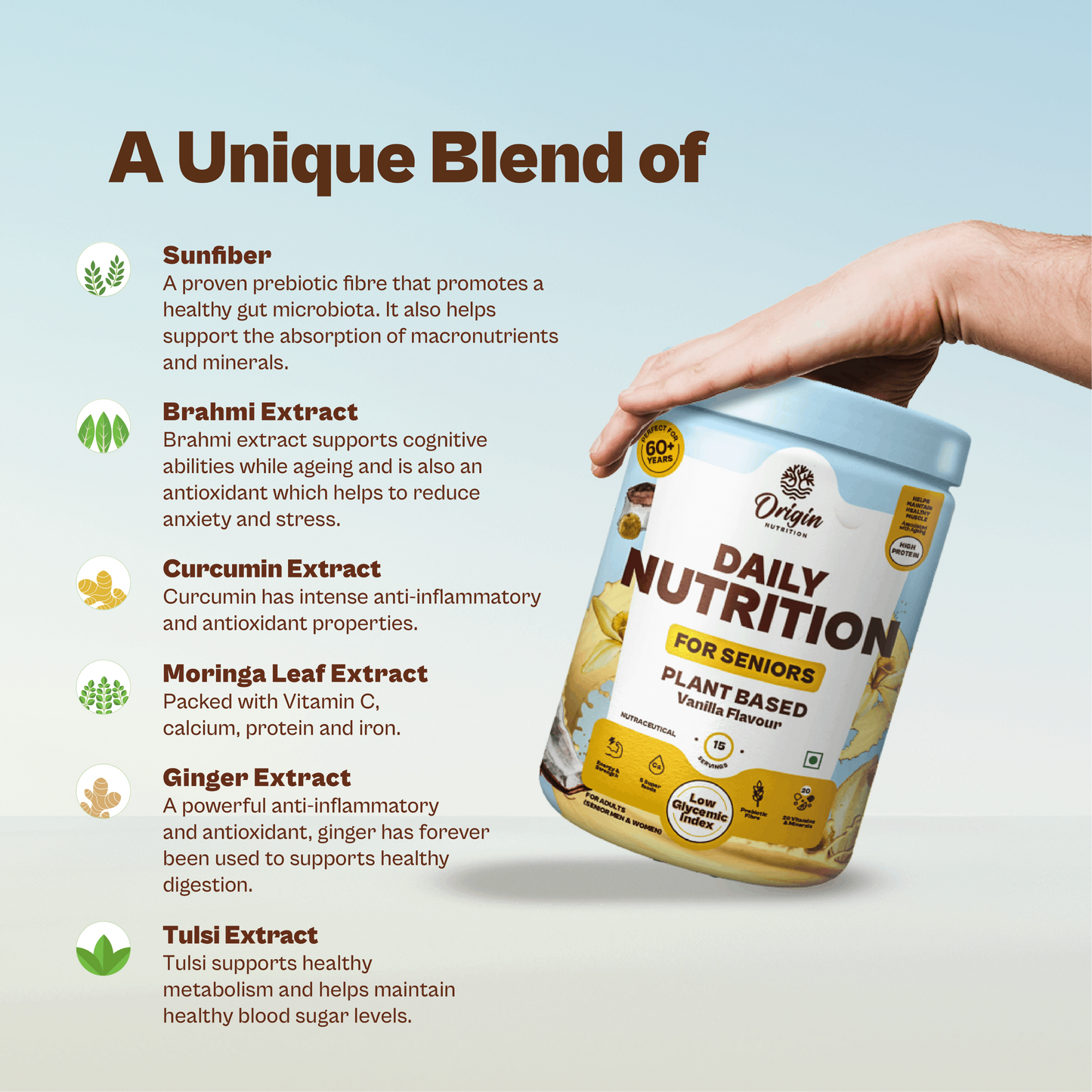Daily Plant-Based Nutrition for Seniors