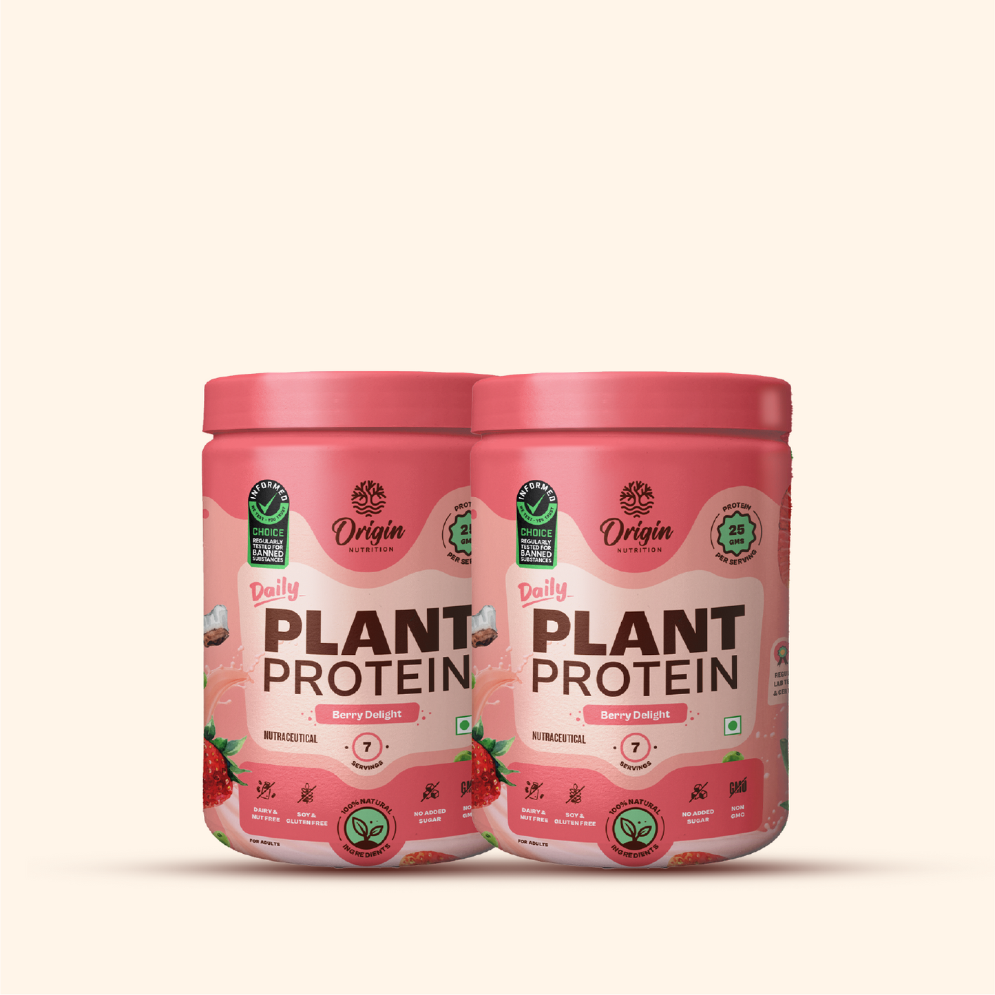 Daily Plant Protein - 14 Day Strawberry Delight Combo