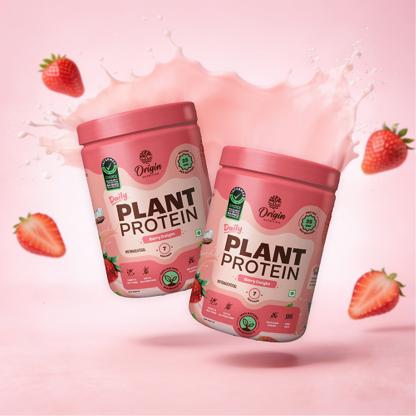 Daily Plant Protein - 14 Day Strawberry Delight Combo