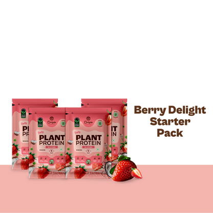 Daily Plant Protein - Strawberry Delight Starter Pack