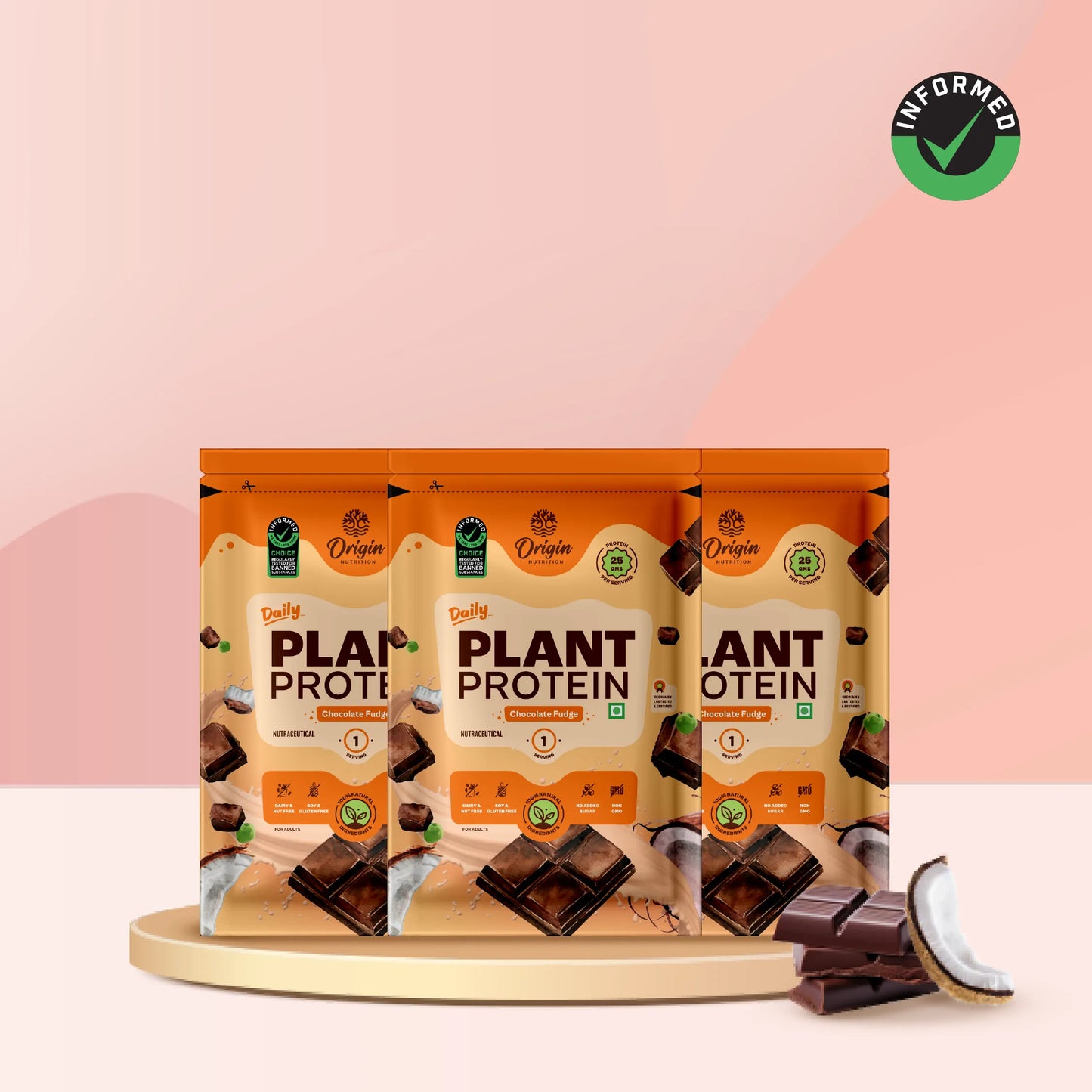 Daily Plant Protein- Chocolate Trial Pack