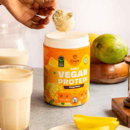 Daily Plant Protein Powder - Mango Mania (Jar)