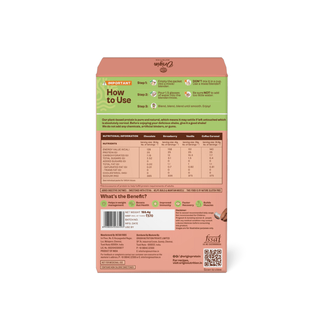 Daily Plant Protein- Chocolate Trial Pack