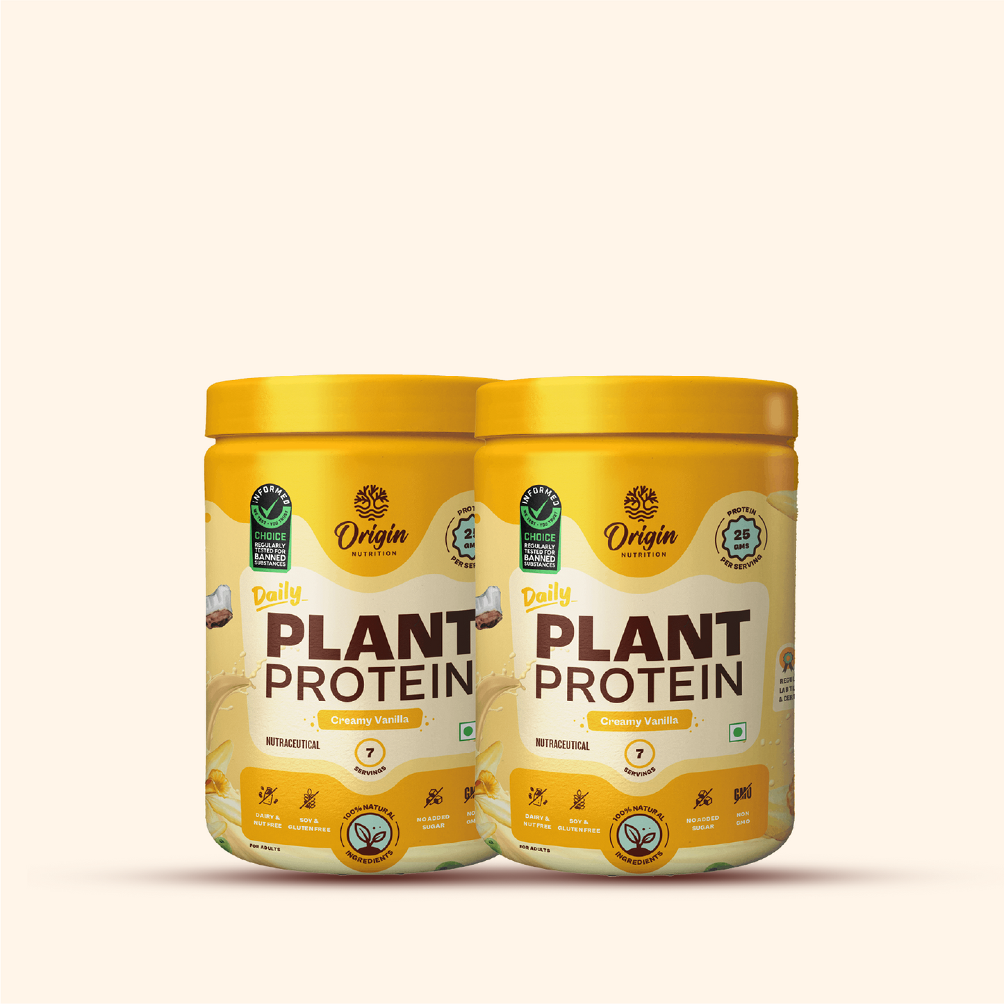 Daily Plant Protein - 14 Day Creamy Vanilla Combo