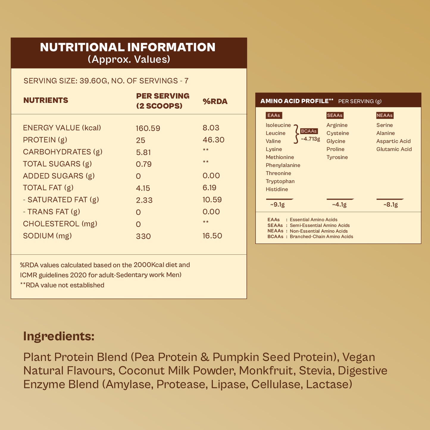 Daily Plant Protein - 14 Day Creamy Vanilla Combo