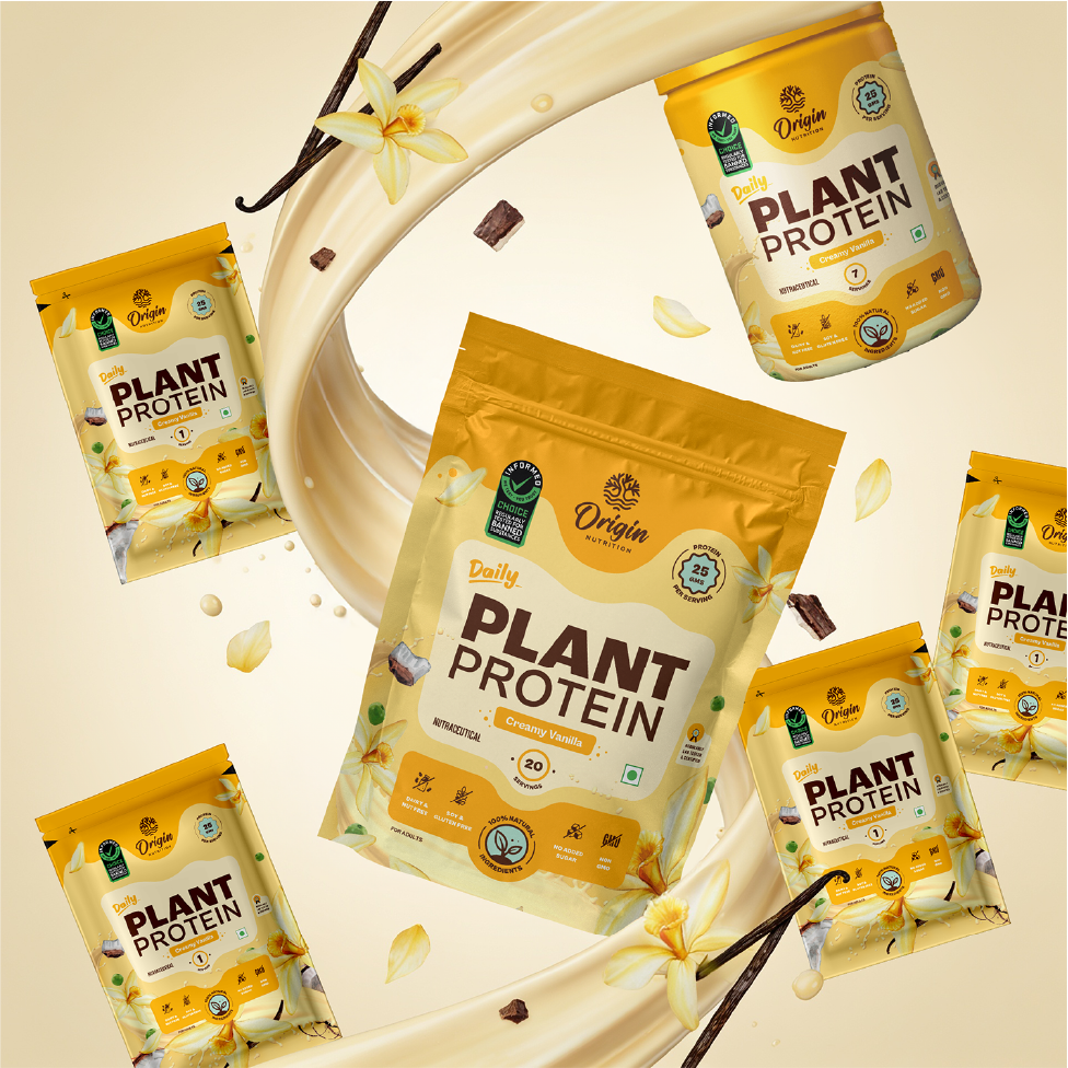 Daily Plant Protein - 31 Day Creamy Vanilla Combo