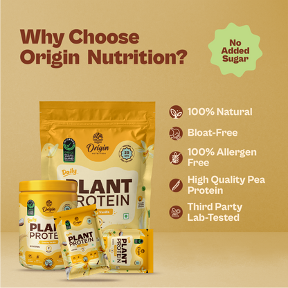 Daily Plant Protein - 31 Day Creamy Vanilla Combo