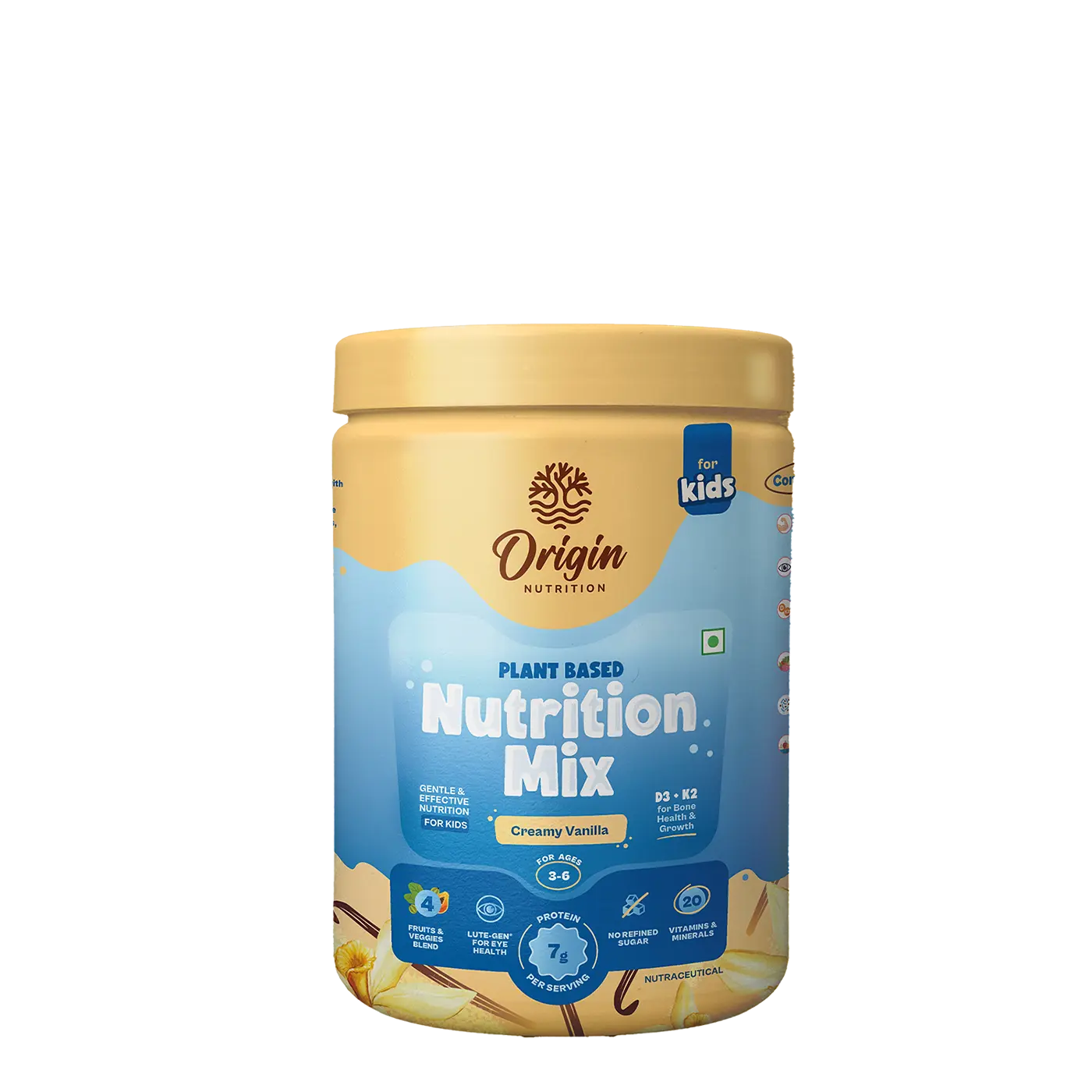 Kids Nutrition Mix - Creamy Vanilla (ages 3-6)