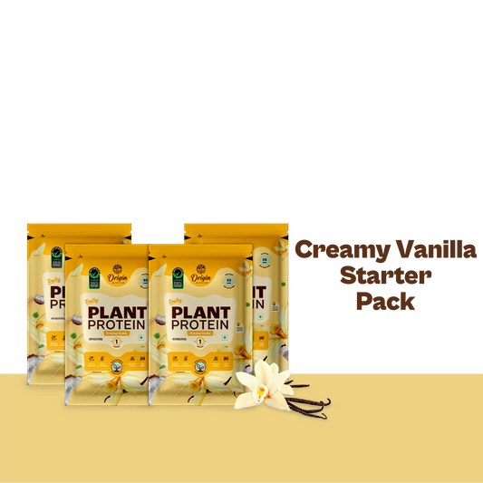 Daily Plant Protein - Creamy Vanilla Starter Pack