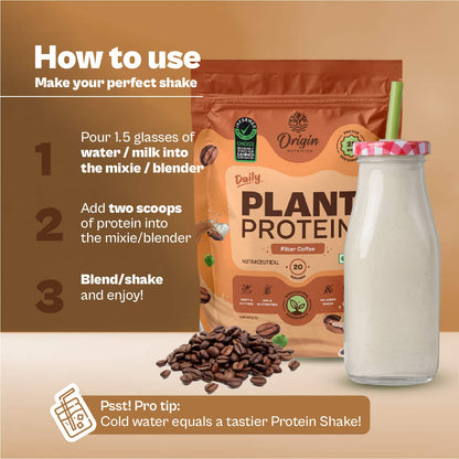 Daily Plant Protein - Filter Coffee