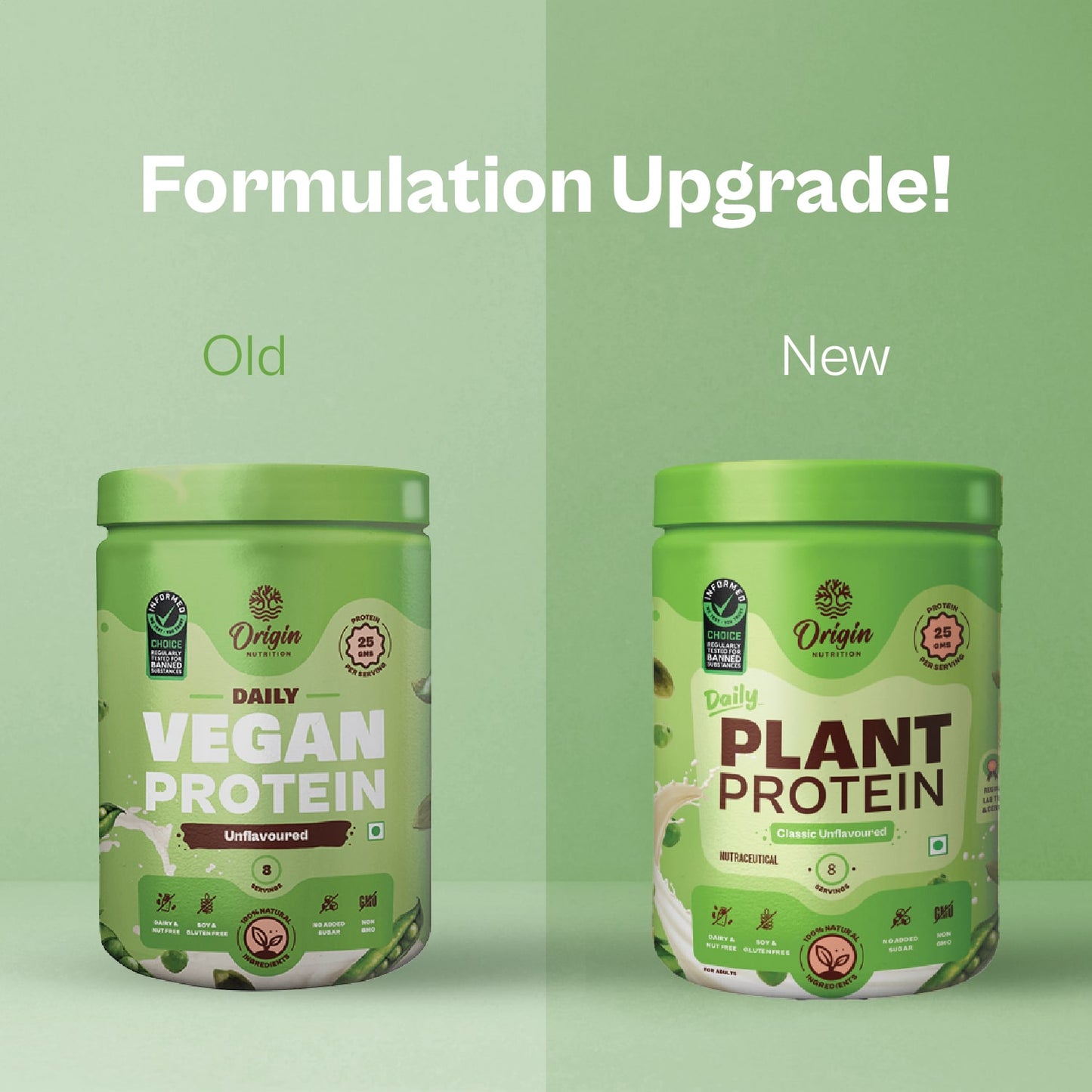 Daily Plant Protein - Classic Unflavoured (Jar)