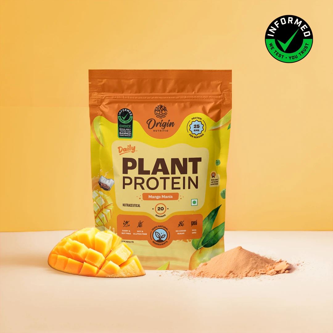 Daily Plant Protein Powder - Mango Mania