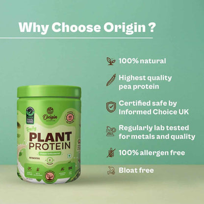 Daily Plant Protein - Classic Unflavoured (Jar)