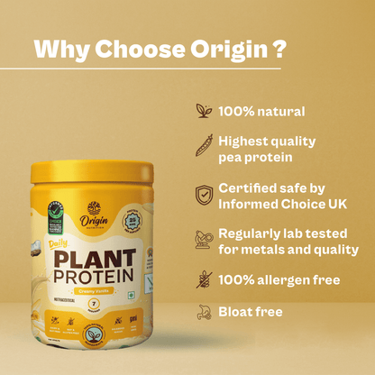 Daily Plant Protein - Creamy Vanilla (Jar)