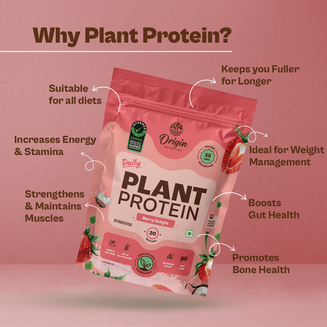 Daily Plant Protein - Berry Delight