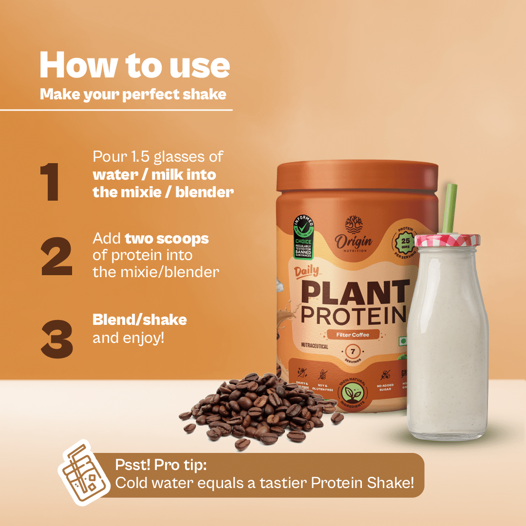 Daily Plant Protein - Filter Coffee (Jar)