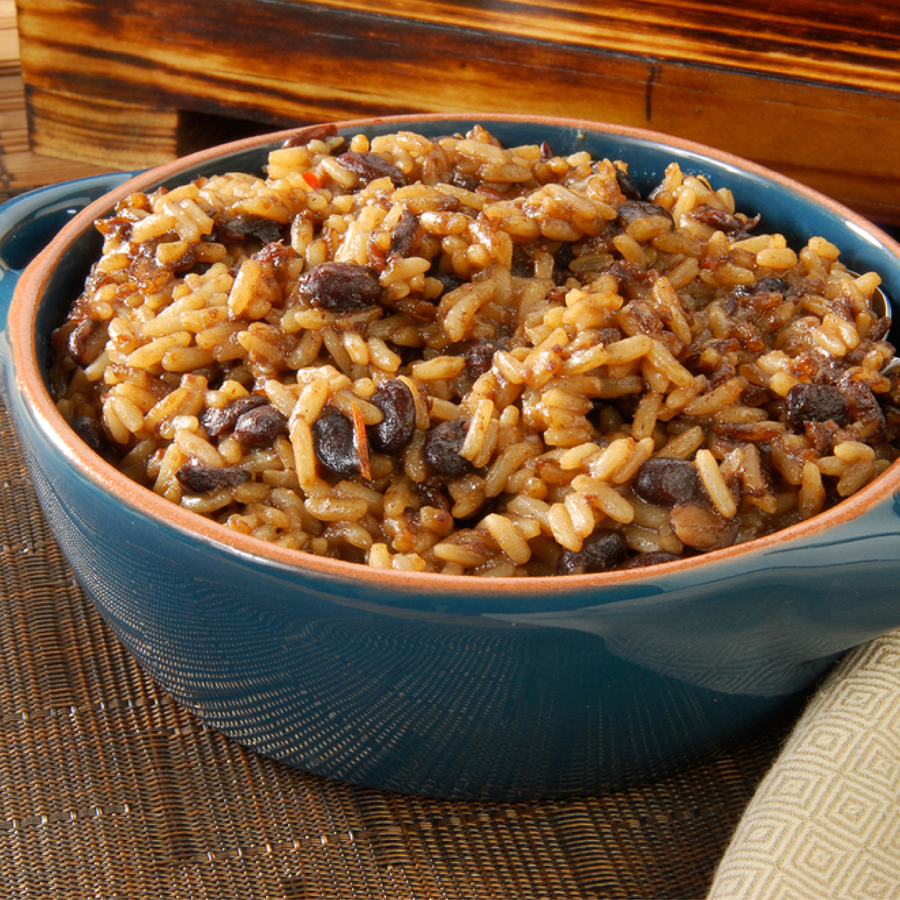 Cajun High-Protein Black Beans & Rice