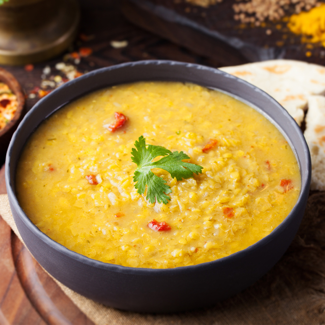 Carrot & Masoor Dal Protein Soup
