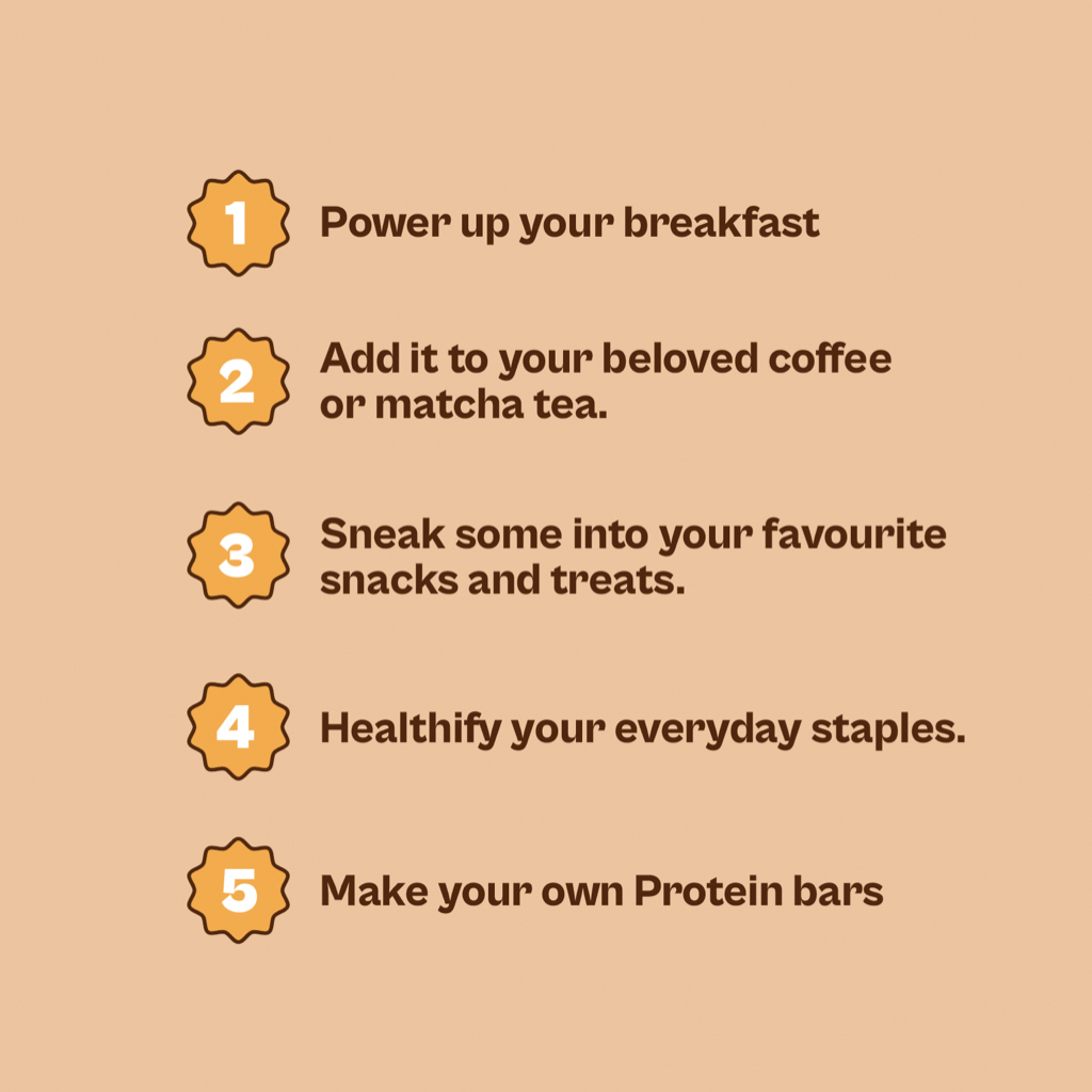 5 creative ways to get your daily protein in!