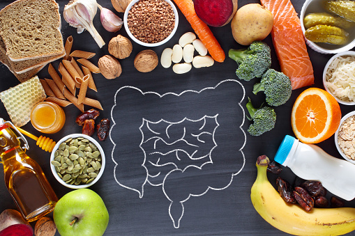 Image showing digestive system & other foods